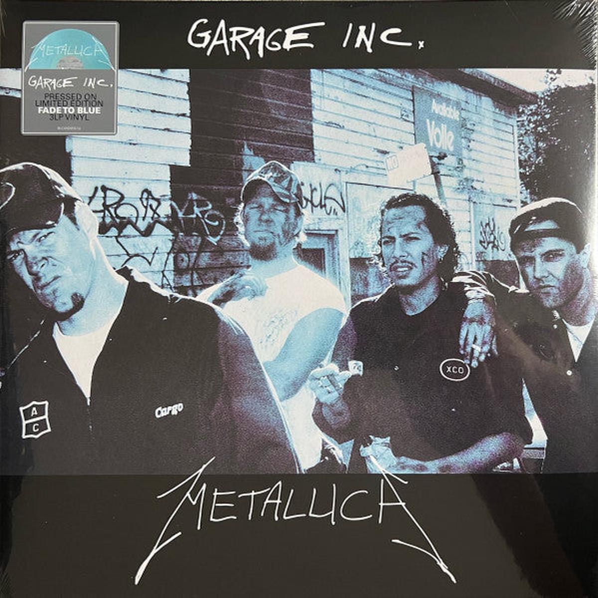 METALLICA – GARAGE INC : FADE TO BLUE 3LP SET (2024) – LP