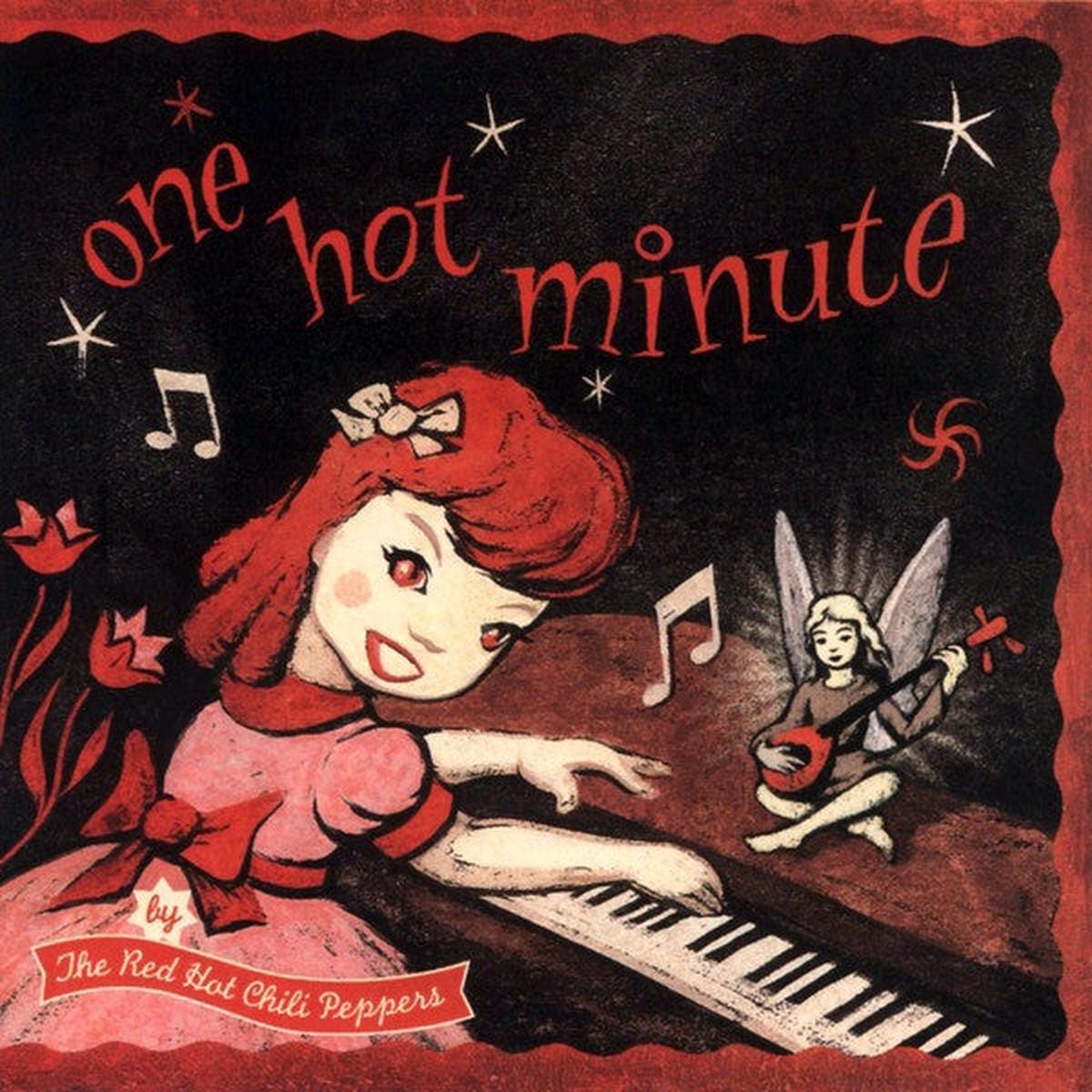RED HOT CHILI PEPPERS – ONE HOT MINUTE : BLACK VINYL – LP
