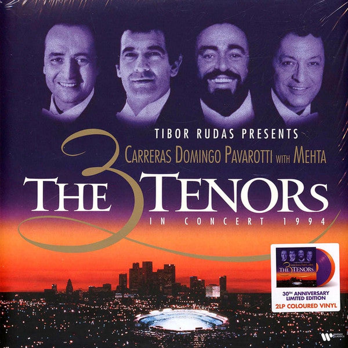 THREE TENORS – IN CONCERT 1994 : PURPLE & ORANGE 2LP – LP