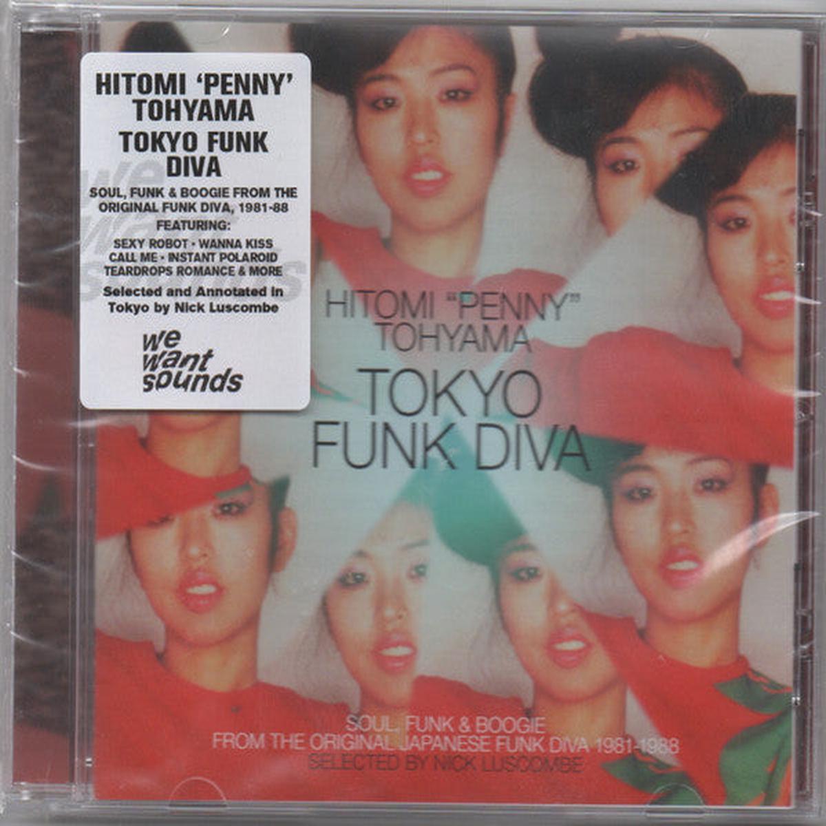 TOHYAMA, HITOMI PENNY – TOKYO FUNK DIVA: 1981-88 – CD
