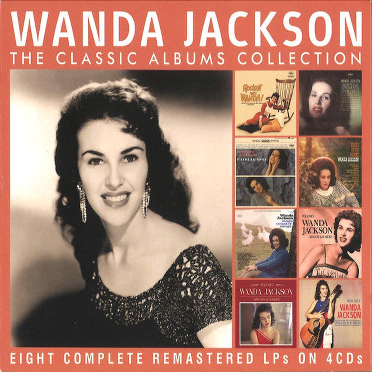 JACKSON, WANDA – CLASSIC ALBUMS COLLECTION : 4CD SET – CD