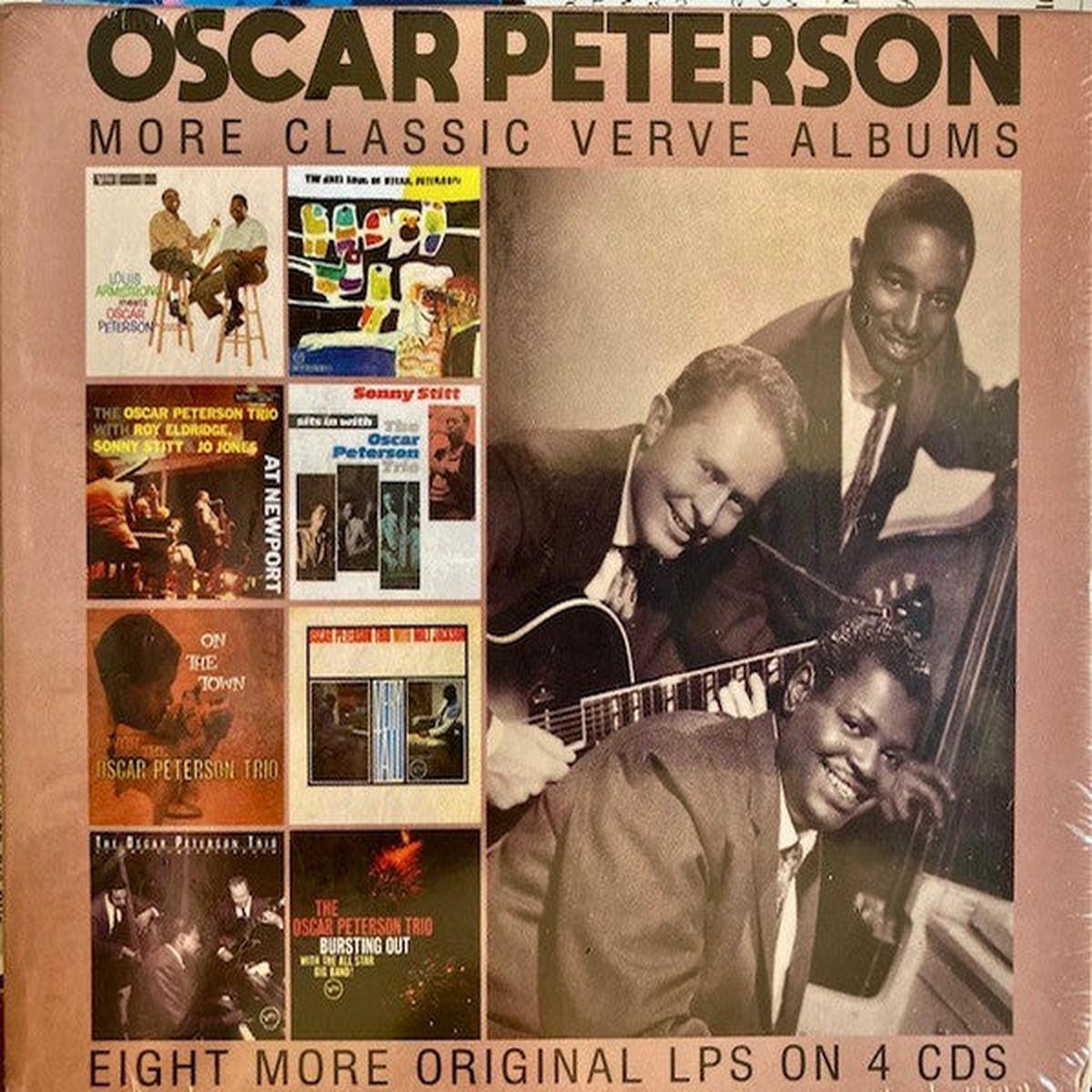 PETERSON, OSCAR – MORE CLASSIC VERVE ALBUMS: 4CD SET – CD