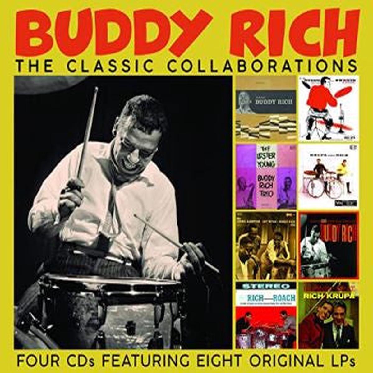 RICH, BUDDY – CLASSIC COLLABORATIONS : 4CD SET – CD