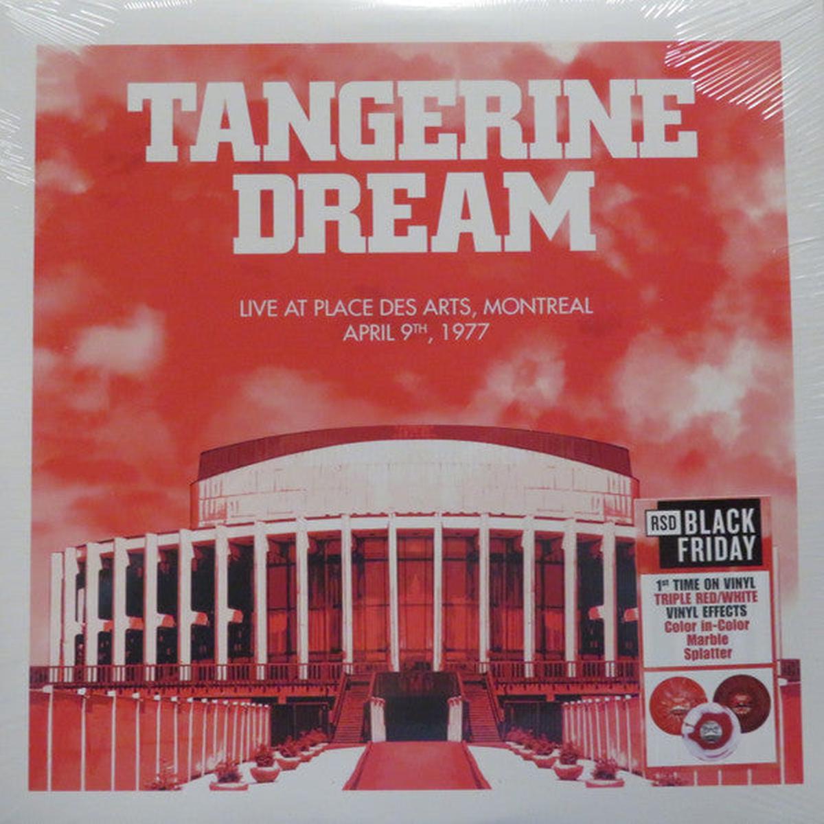 TANGERINE DREAM – BRUSSELS 1976 : 2LP RED & YELLOW – LP