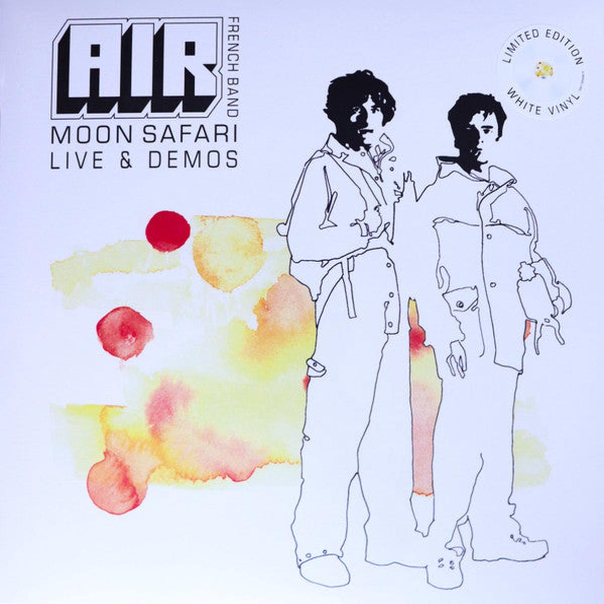 AIR – MOON SAFARI : LIVE & DEMOS (WHITE VINYL) – LP