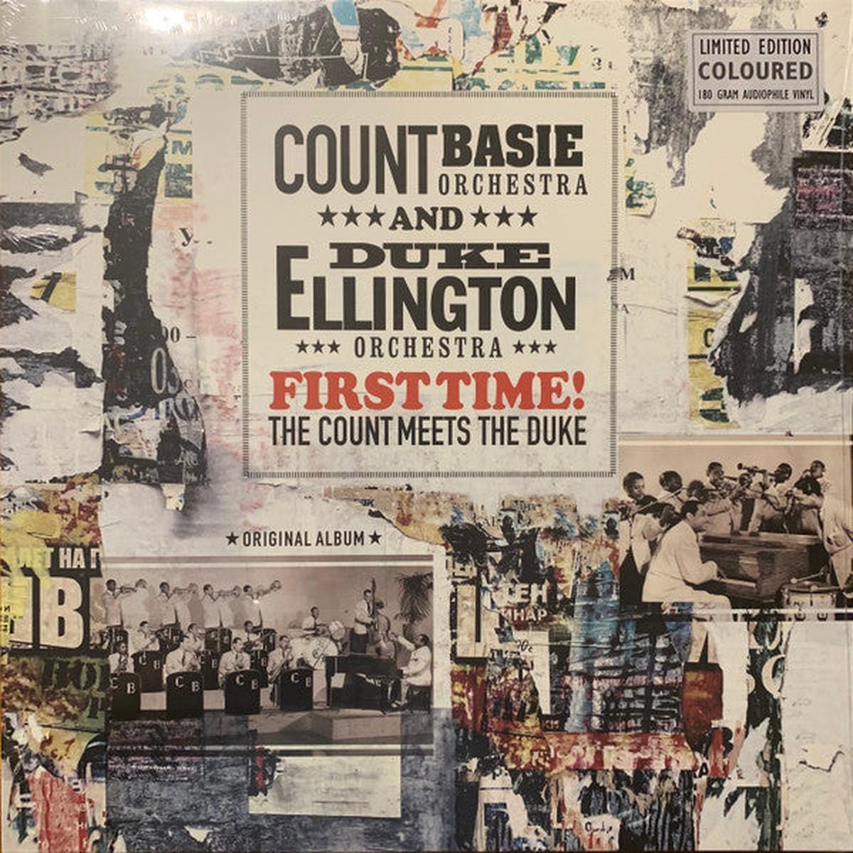 BASIE, COUNT & DUKE ELLINGTON – FIRST TIME! COUNT MEETS THE DUKE – LP