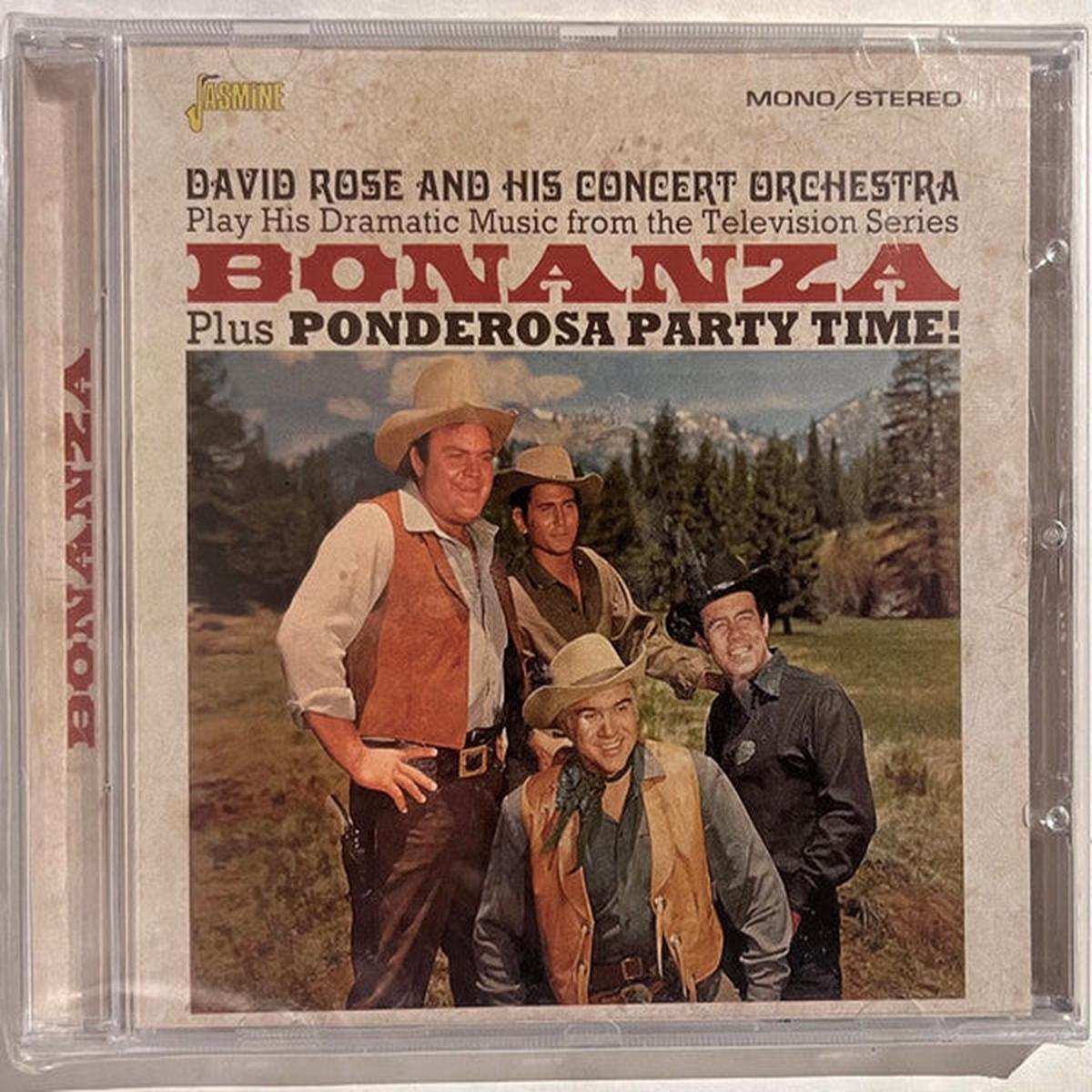 BONANZA! PLUS PONDEROSA PARTY TIME – SOUNDTRACK + BONUS – CD