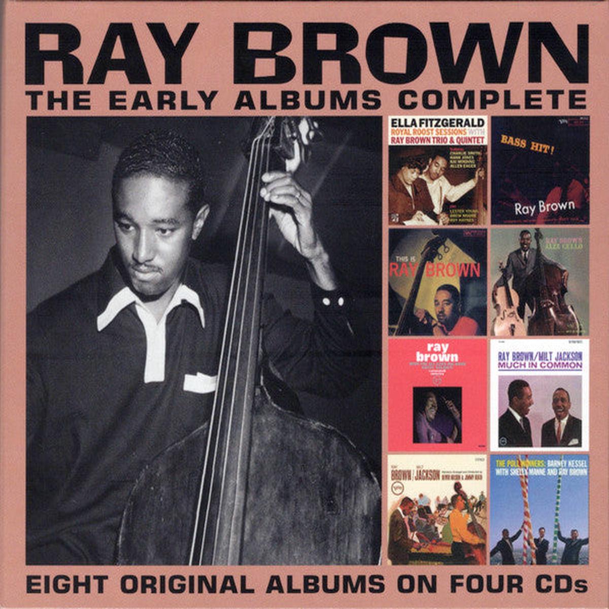 BROWN, RAY – EARLY ALBUMS COMPLETE: 4CD SET – CD