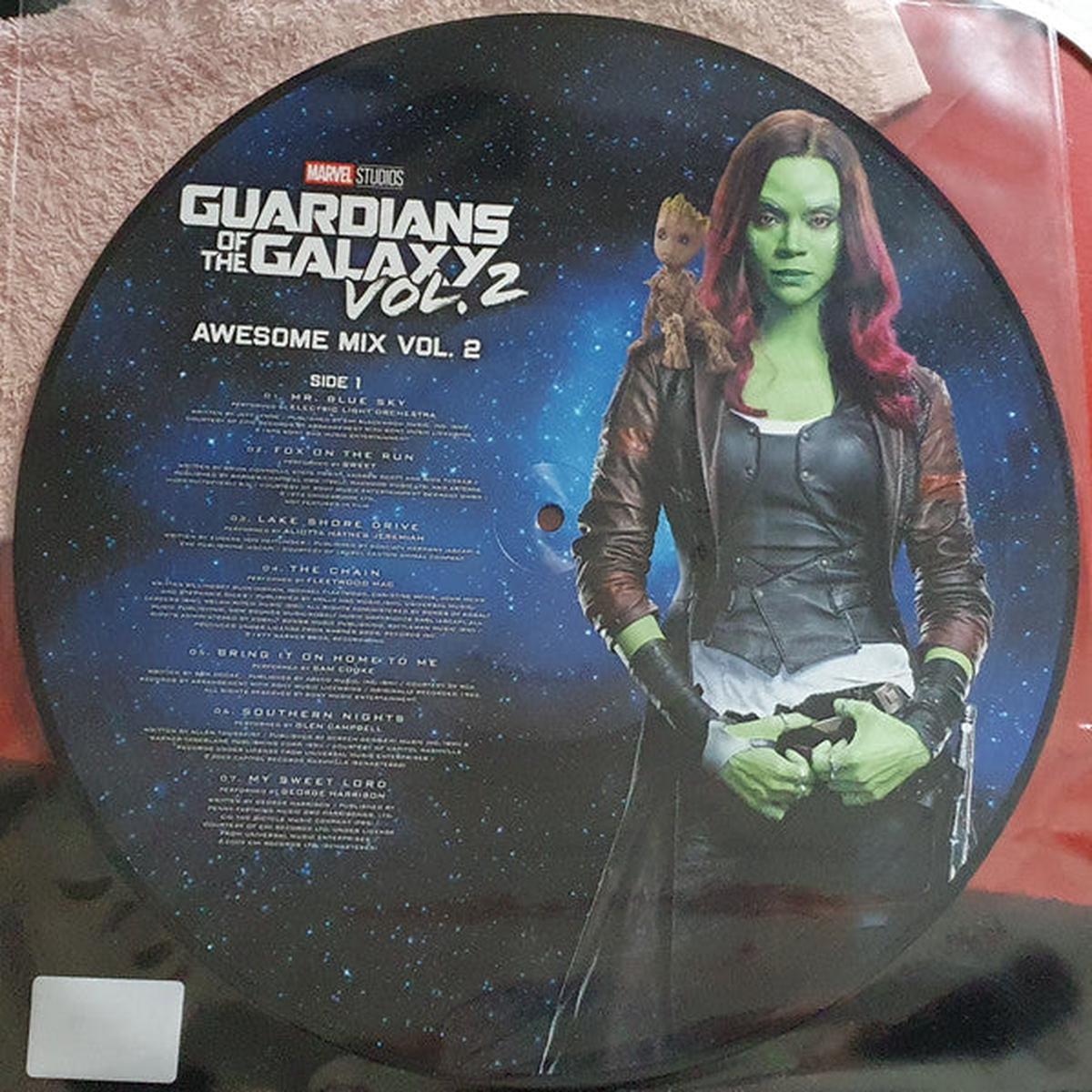 GUARDIANS OF THE GALAXY VOL 2 – SOUNDTRACK: AWESOME MIX 2 PICTURE DISC – LP