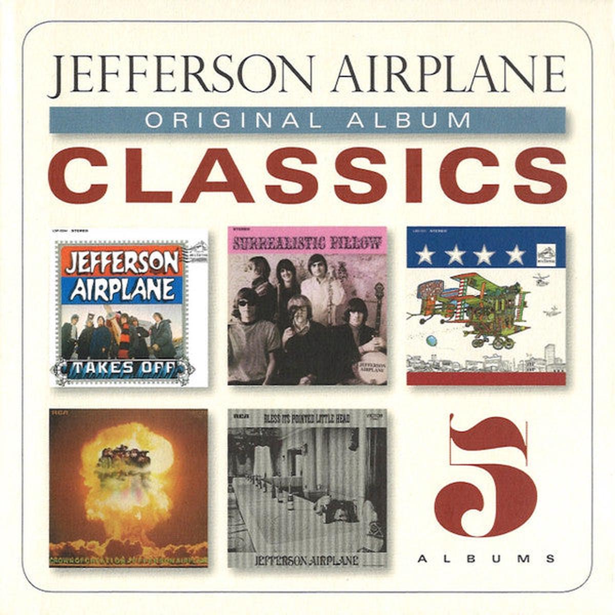 JEFFERSON AIRPLANE – ORIGINAL ALBUM CLASSICS : ONE (5CD SET) – CD