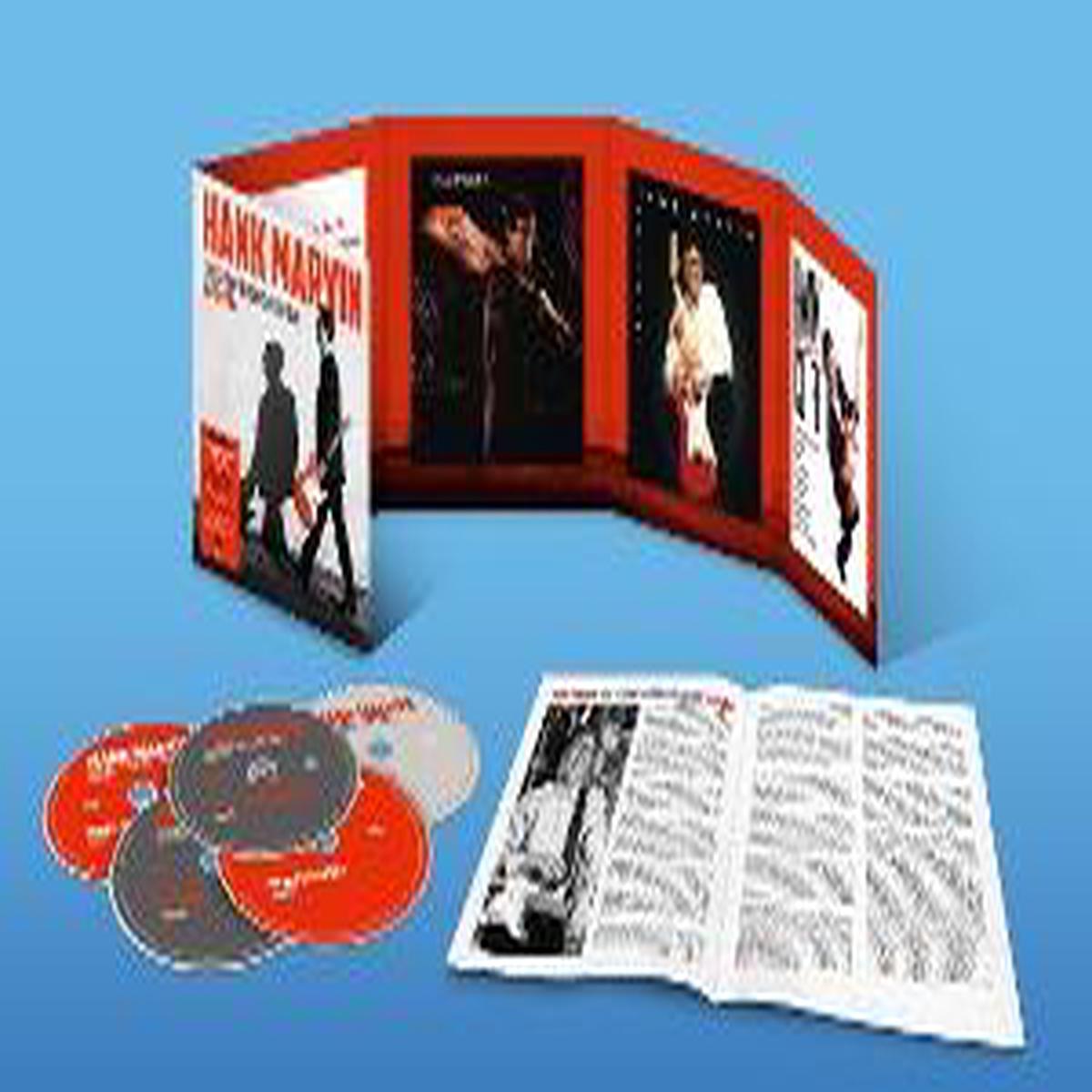 MARVIN, HANK – STUDIO ALBUM COLLECTION 1982-1995 : 5CD – CD