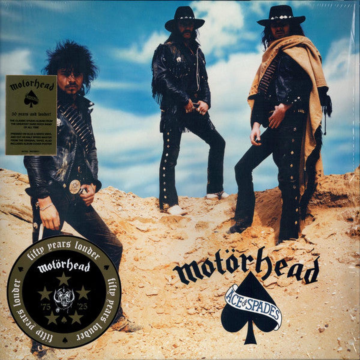 MOTORHEAD – ACE OF SPADES : HALF-SPEED (COLOURED) – LP