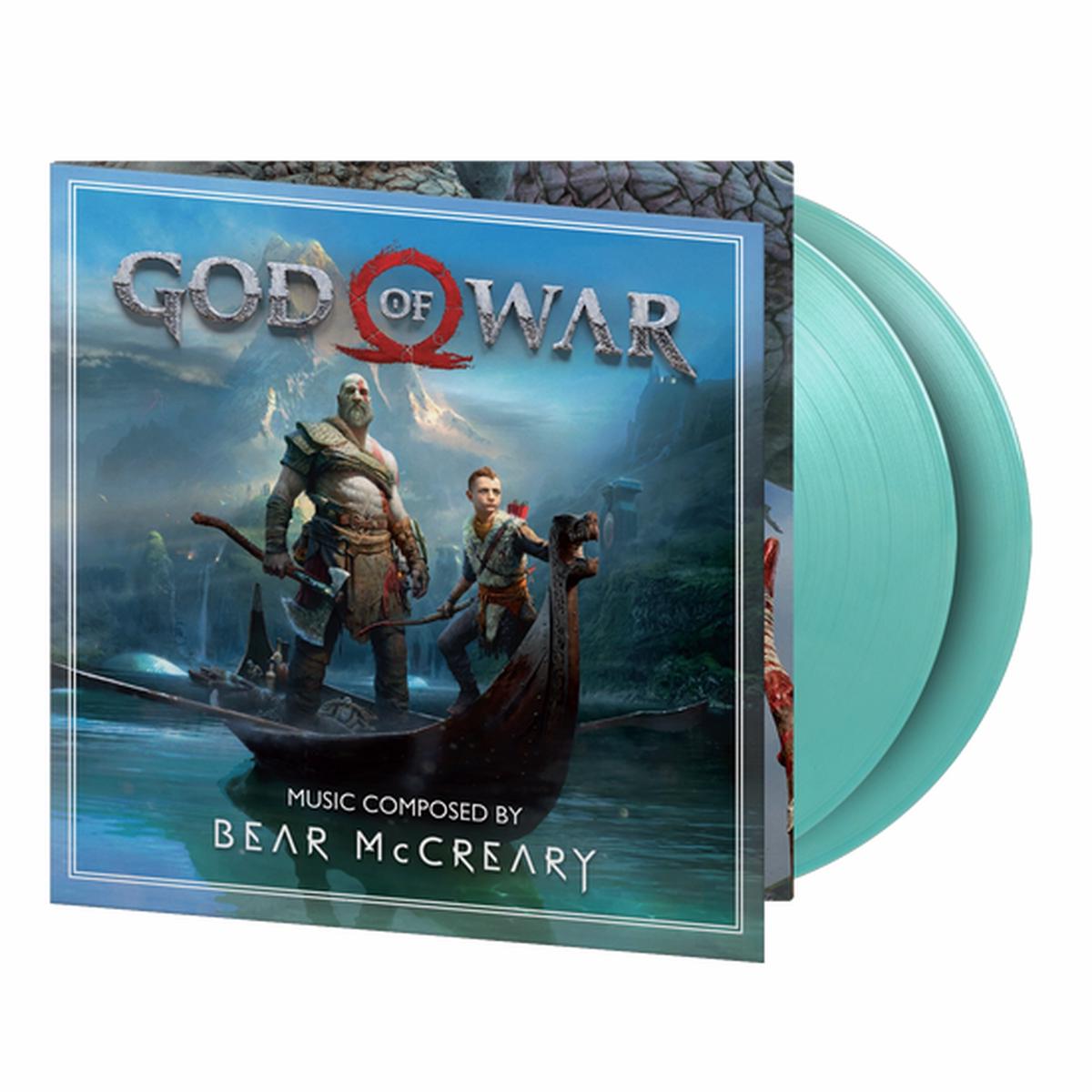 GOD OF WAR (2018) – SOUNDTRACK : TURQUOISE 2LP SET – LP
