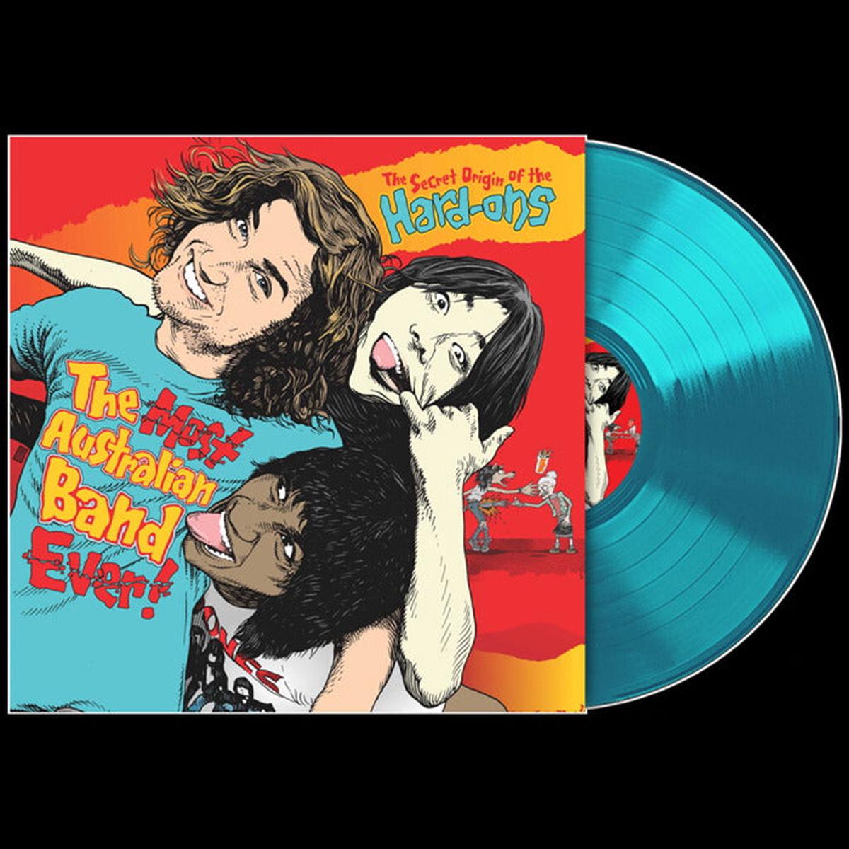 HARD-ONS – MOST AUSTRALIAN BAND EVER! : TEAL VINYL – LP