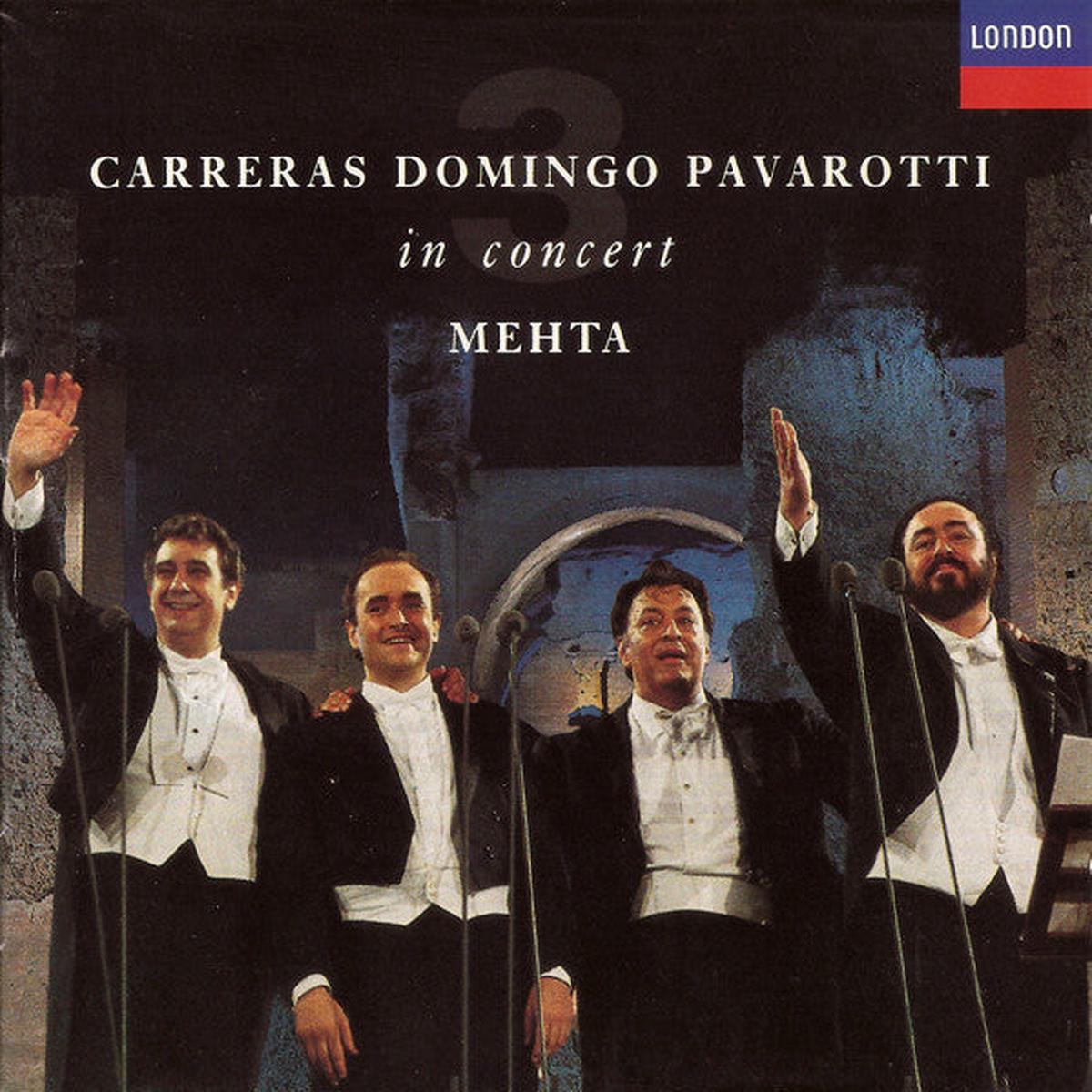 PAVAROTTI / CARRERAS / DOMINGO – 3 TENORS IN CONCERT 1990 – CD