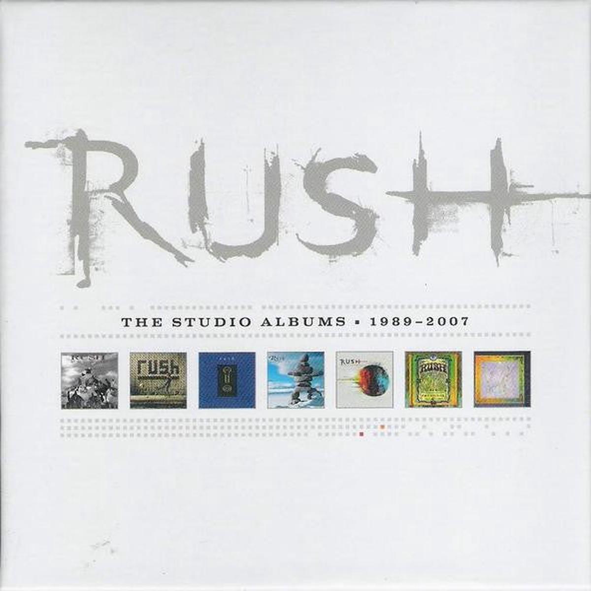 RUSH – STUDIO ALBUMS 1989-2007 : 7CD – CD