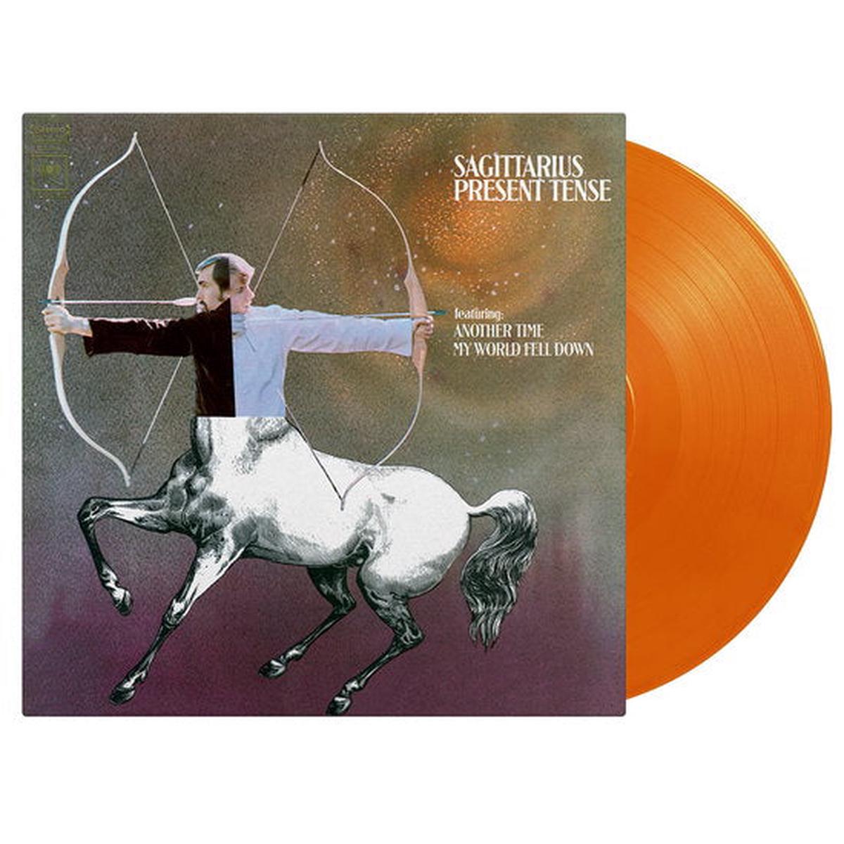 SAGITTARIUS – PRESENT TENSE : ORANGE VINYL (180-GRAM) – LP