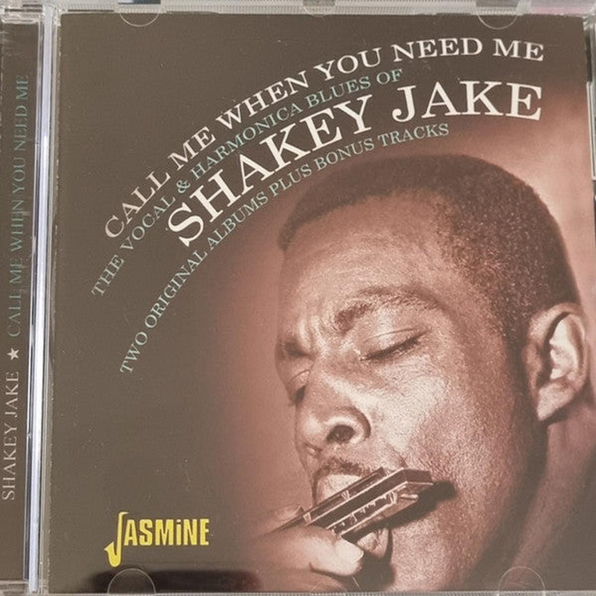 SHAKEY JAKE – CALL ME WHEN YOU NEED ME : VOCAL & HARMO – CD