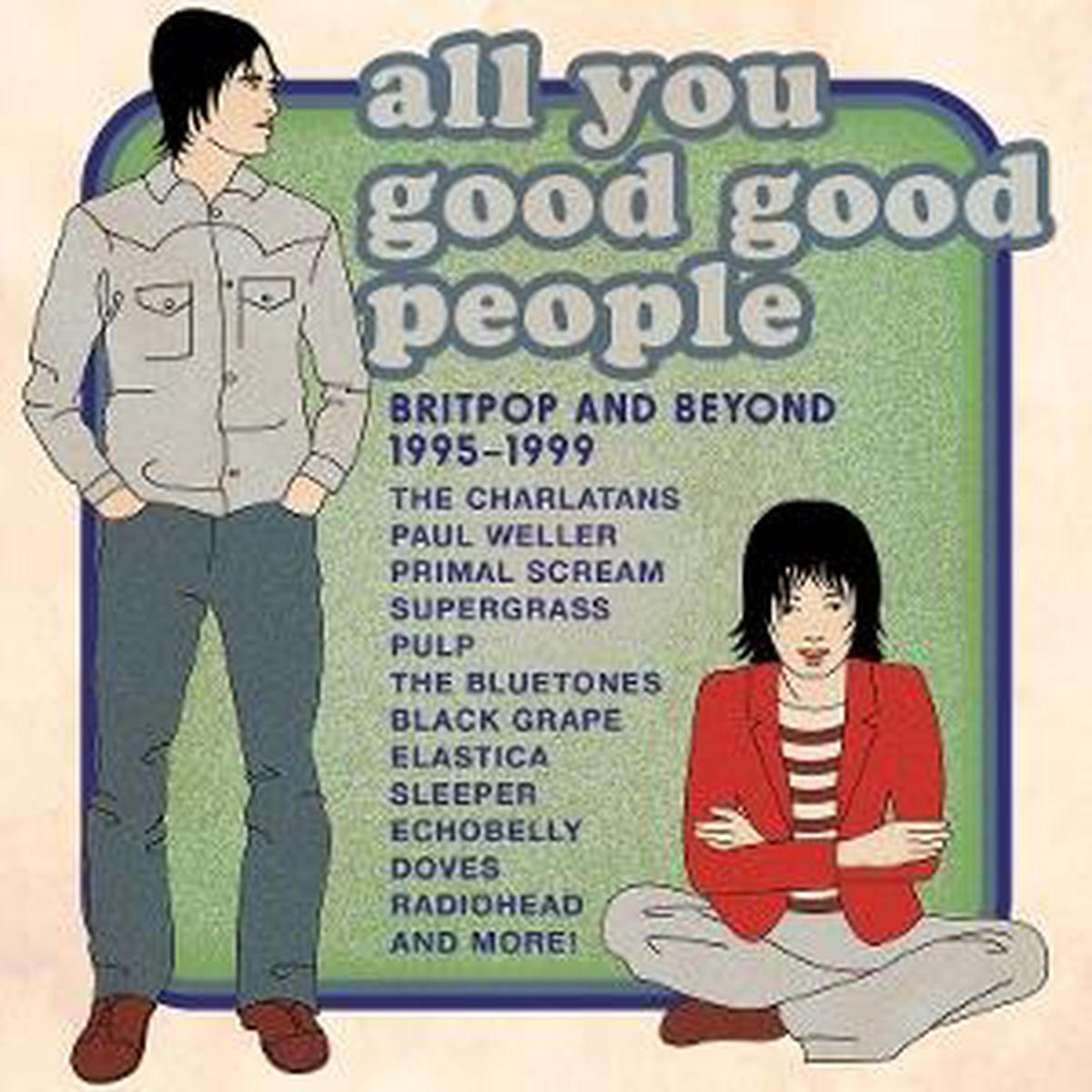 VARIOUS – ALL YOU GOOD GOOD PEOPLE: 4CD SET – CD