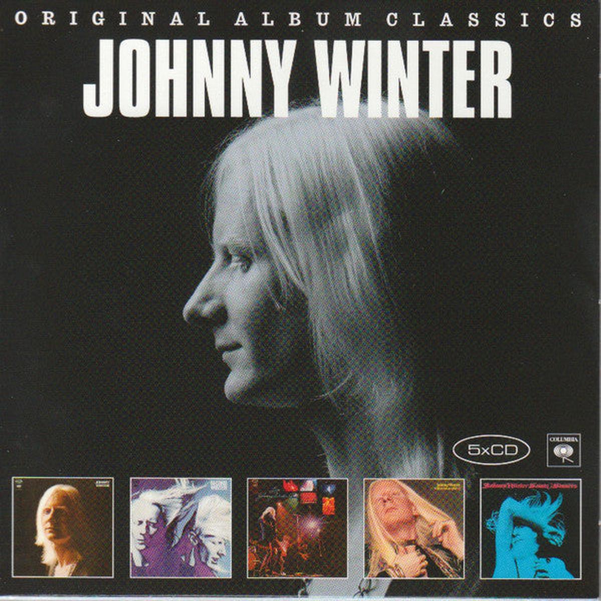 WINTER, JOHNNY – ORIGINAL ALBUM CLASSICS (ONE) : 5CD SET – CD