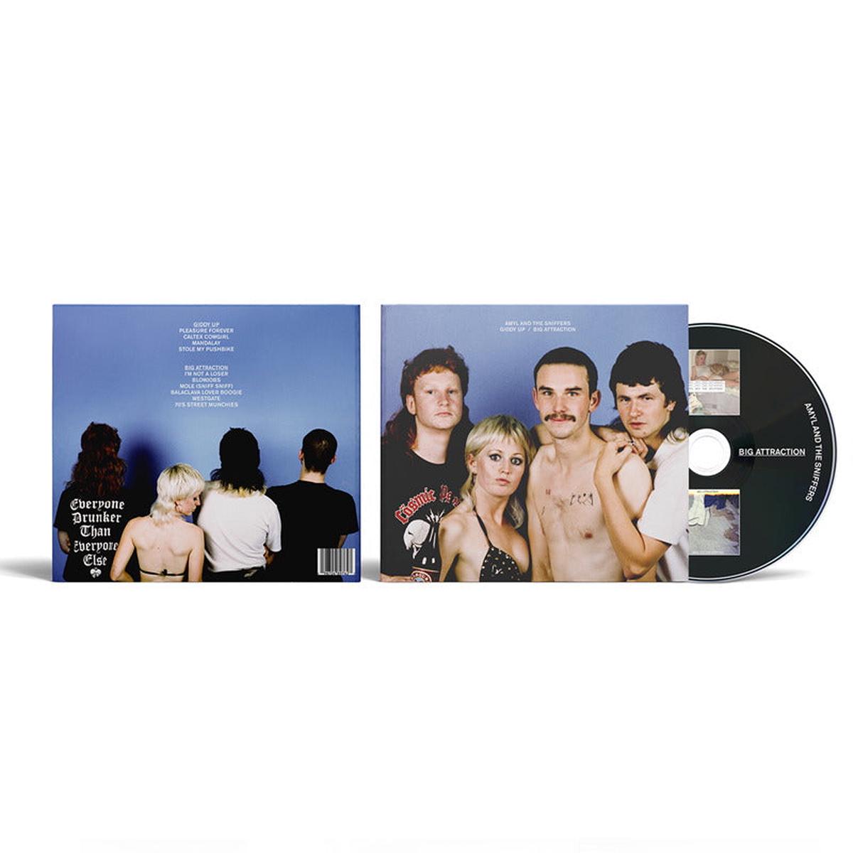 AMYL & THE SNIFFERS – GIDDY UP / BIG ATTRACTION : REMASTER – CD