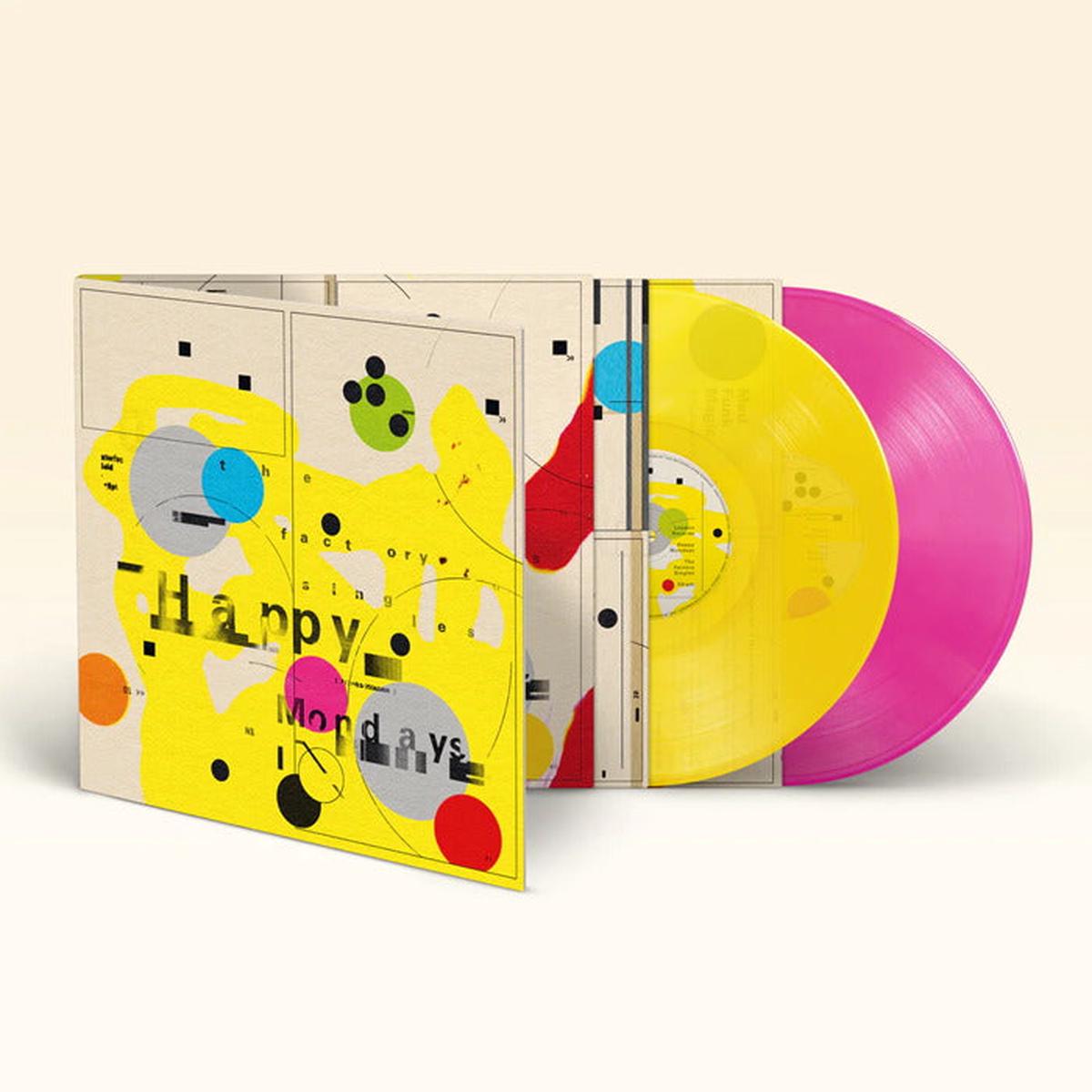 HAPPY MONDAYS – FACTORY SINGLES : BEST OF (COLOURED 2LP) – LP
