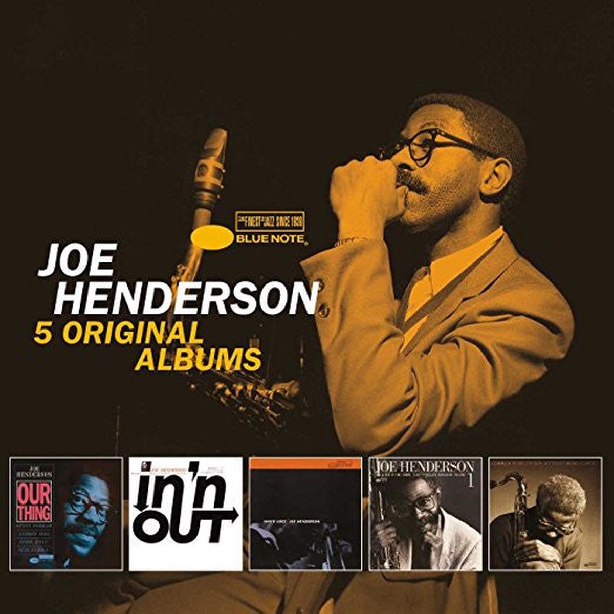 HENDERSON, JOE – 5 ORIGINAL ALBUMS (BLUE NOTE) : 5CD SET – CD