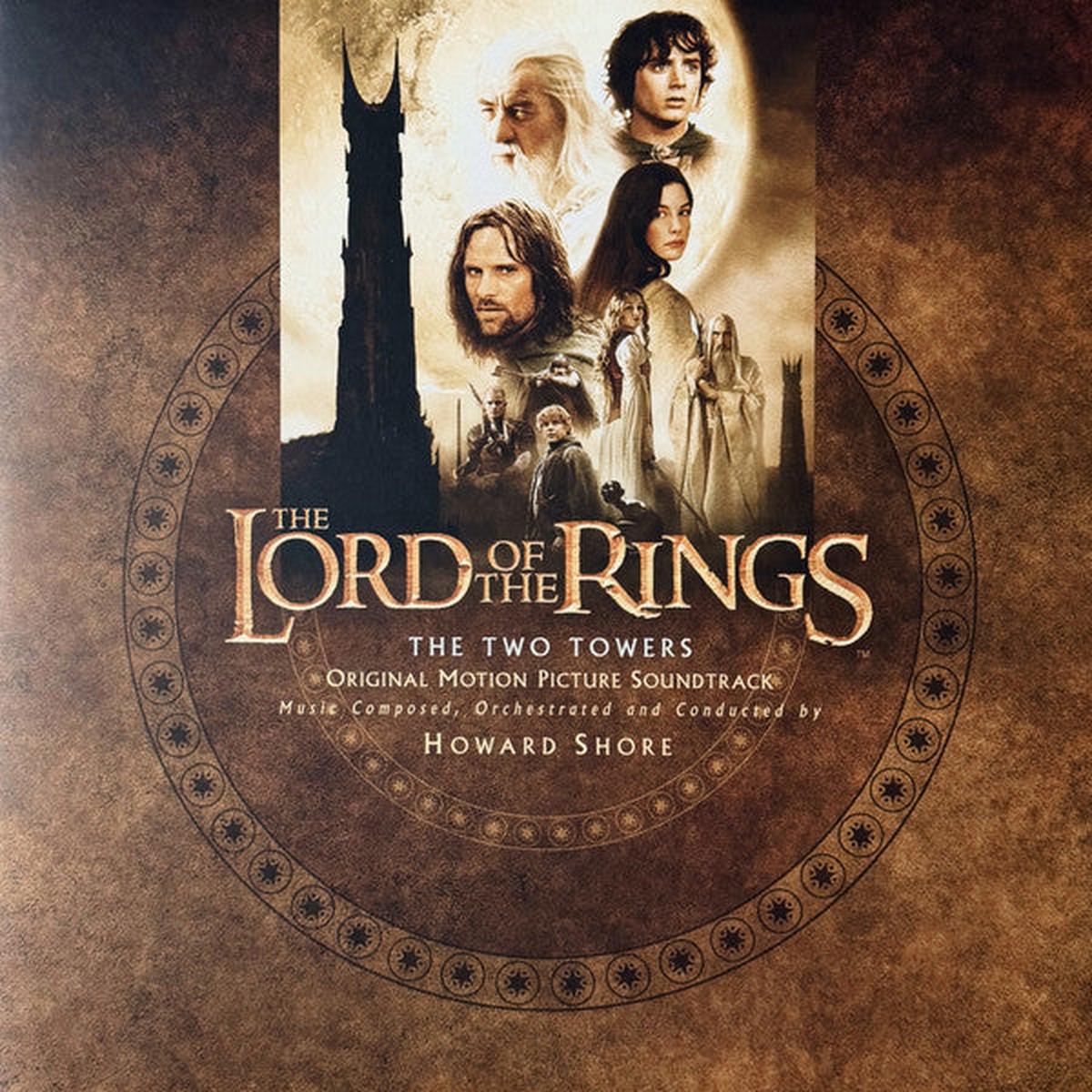 LORD OF THE RINGS : TWO TOWERS – SOUNDTRACK : CLEAR 2LP (2025 REISSUE) – LP