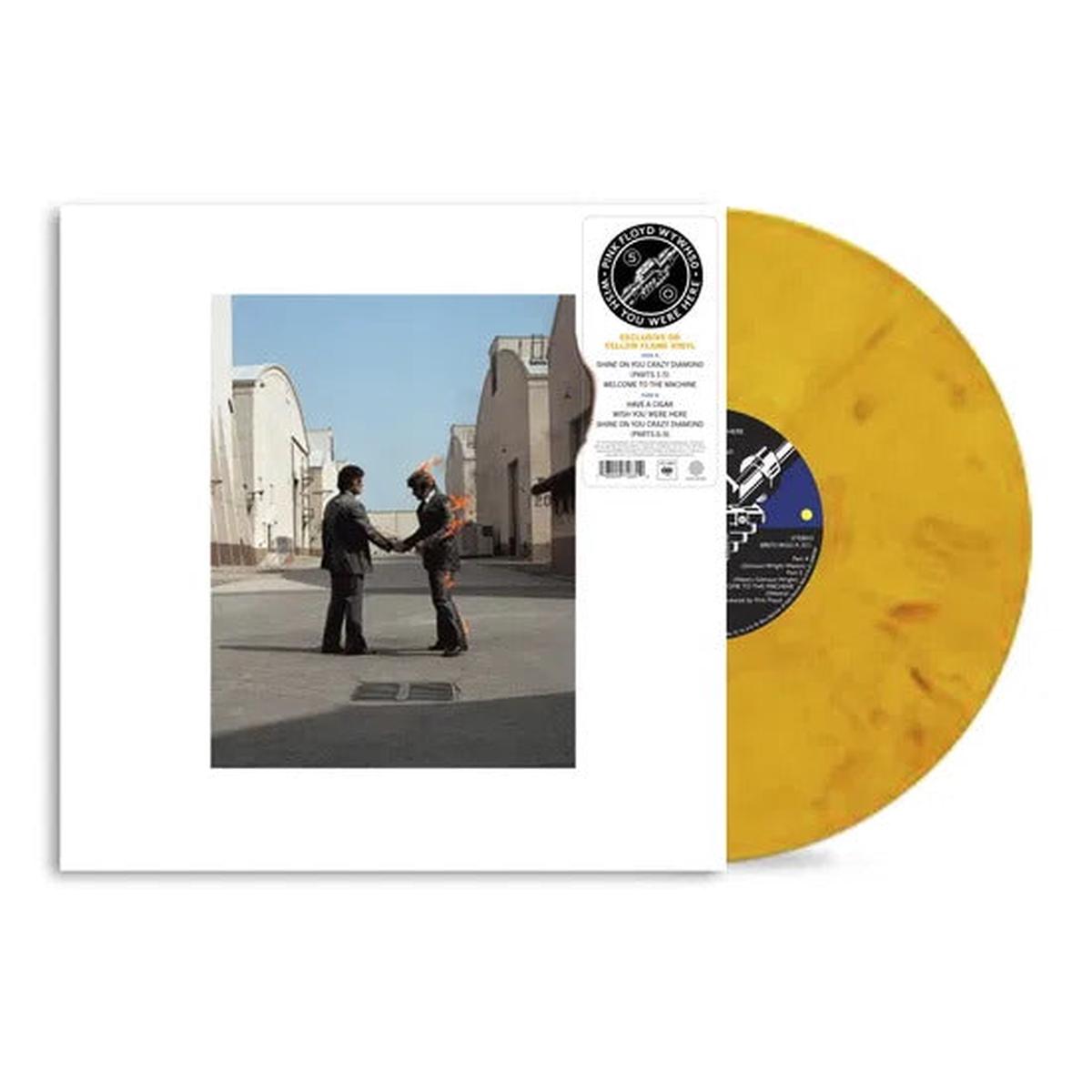 PINK FLOYD – WISH YOU WERE HERE 50 : YELLOW FLAME – LP
