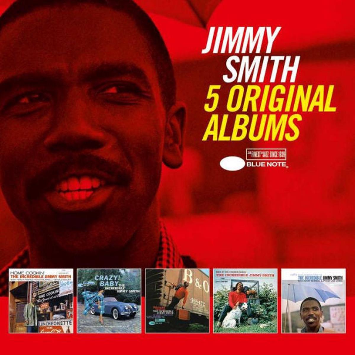 SMITH, JIMMY – 5 ORIGINAL ALBUMS VOL 1 : 5CD SET – CD