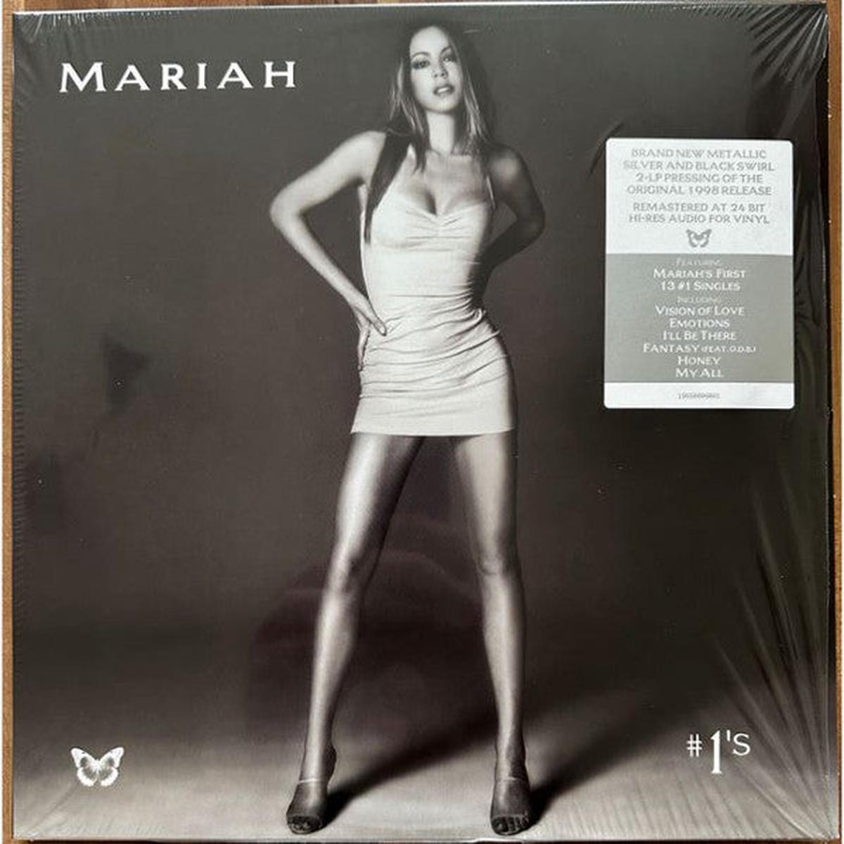 CAREY, MARIAH – #1’S : SILVER/BLACK SWIRL VINYL (2LP) – LP