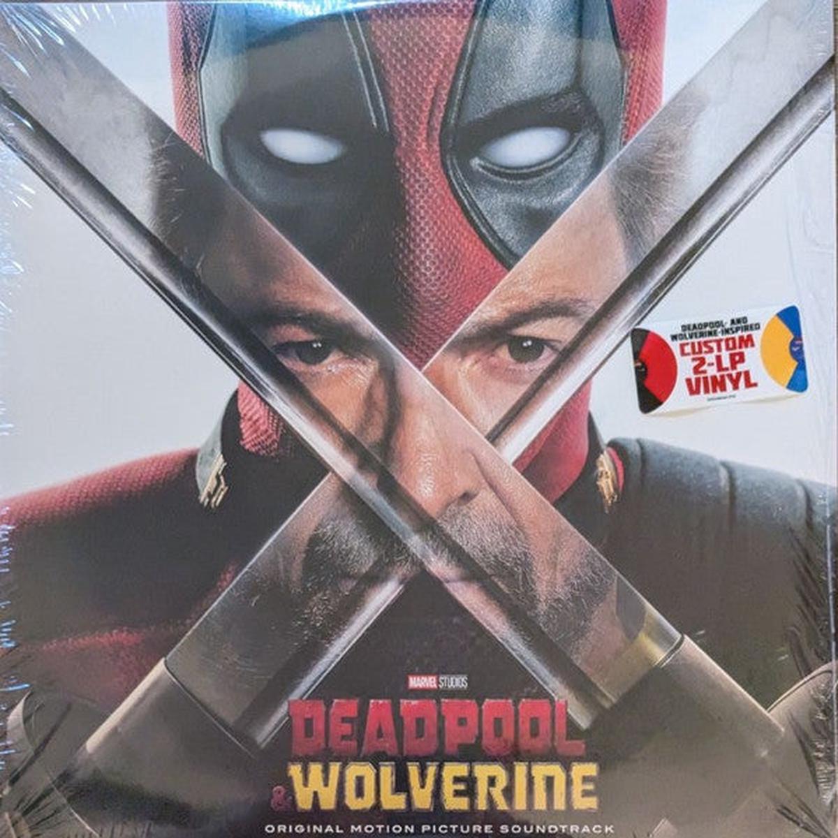 DEADPOOL & WOLVERINE – SOUNDTRACK : MULTI-COLOUR PINWHEEL 2LP – LP