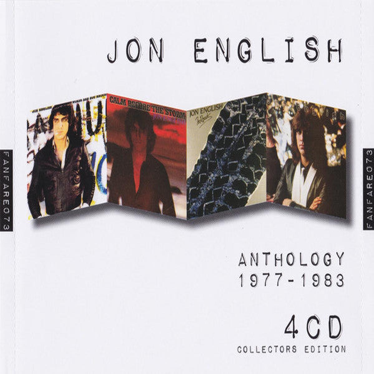 ENGLISH, JON – ANTHOLOGY 1977-1983 : 4CD SET – CD