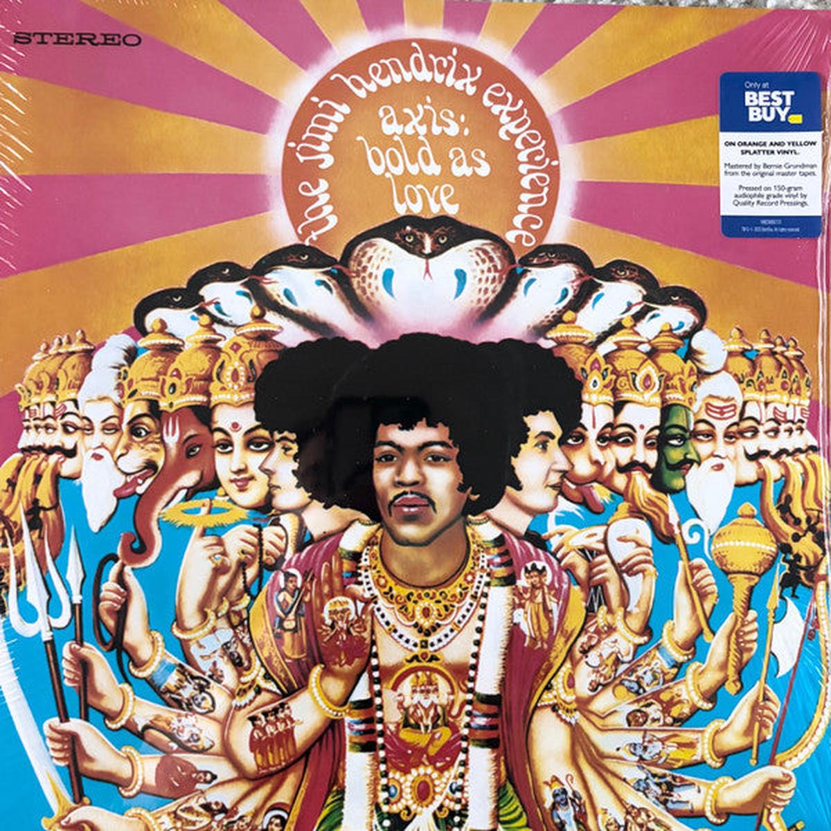 HENDRIX, JIMI – AXIS : BOLD AS LOVE (ELECTRIC ORANGE) – LP