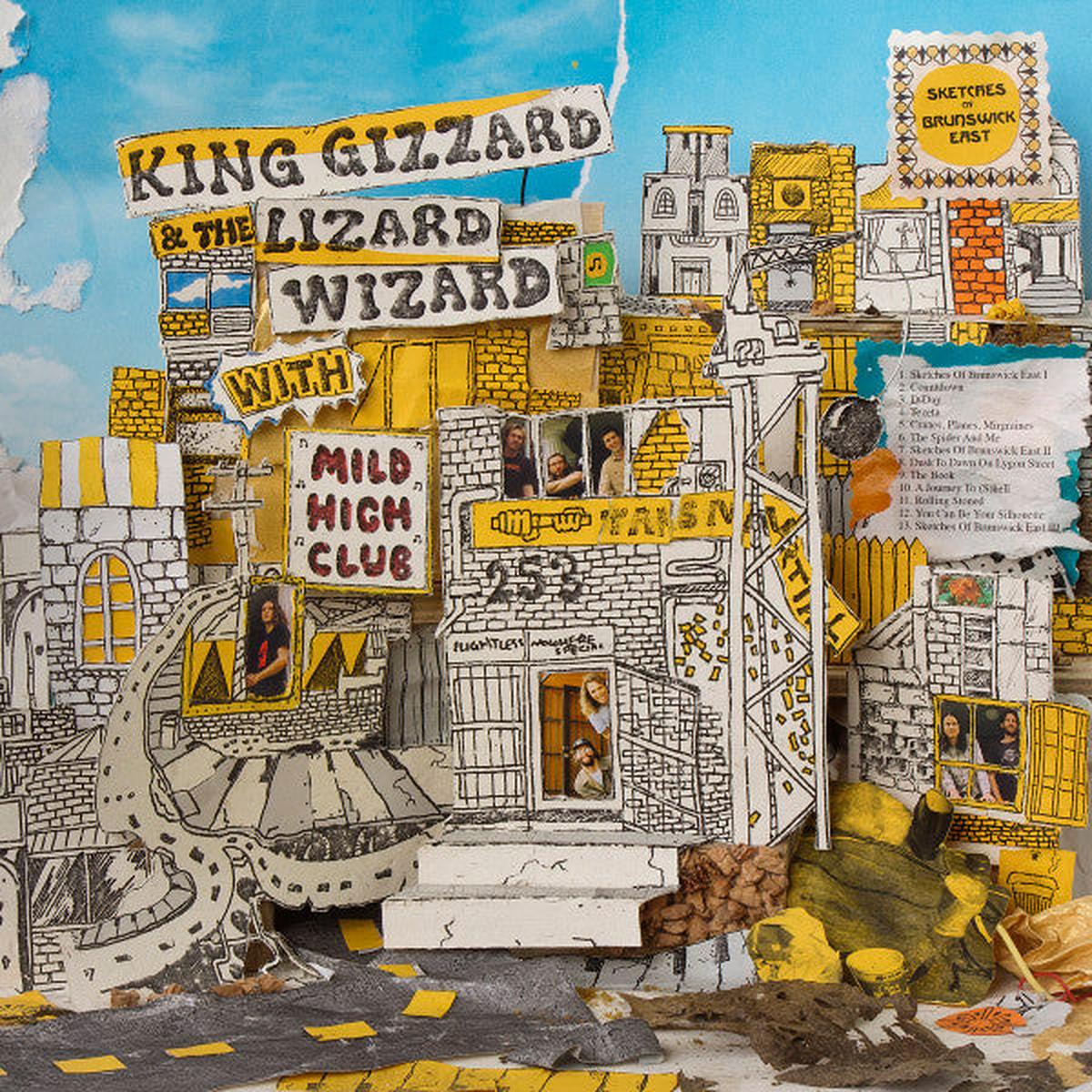 KING GIZZARD & THE LIZARD WIZARD – SKETCHES OF BRUNSWICK EAST – CD