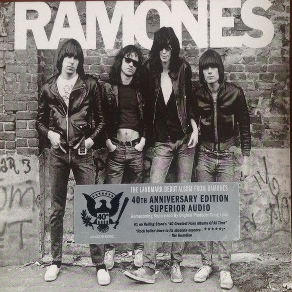 RAMONES – RAMONES : 2016 40TH ANNIV. REMASTER – CD