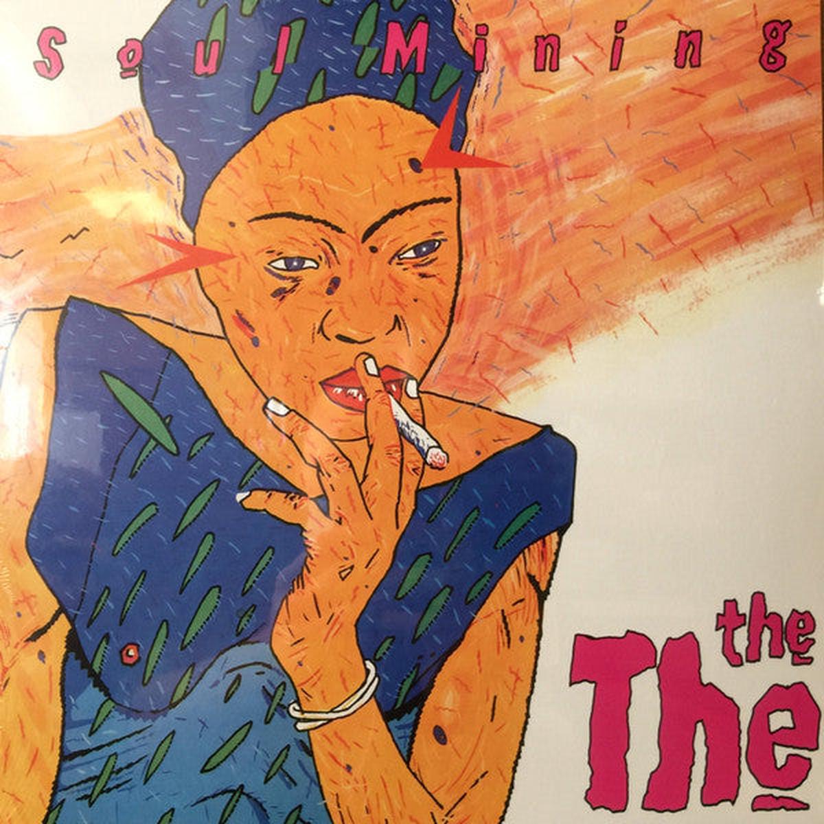 THE THE – SOUL MINING : WITH PRINTED INNER SLEEVE – LP