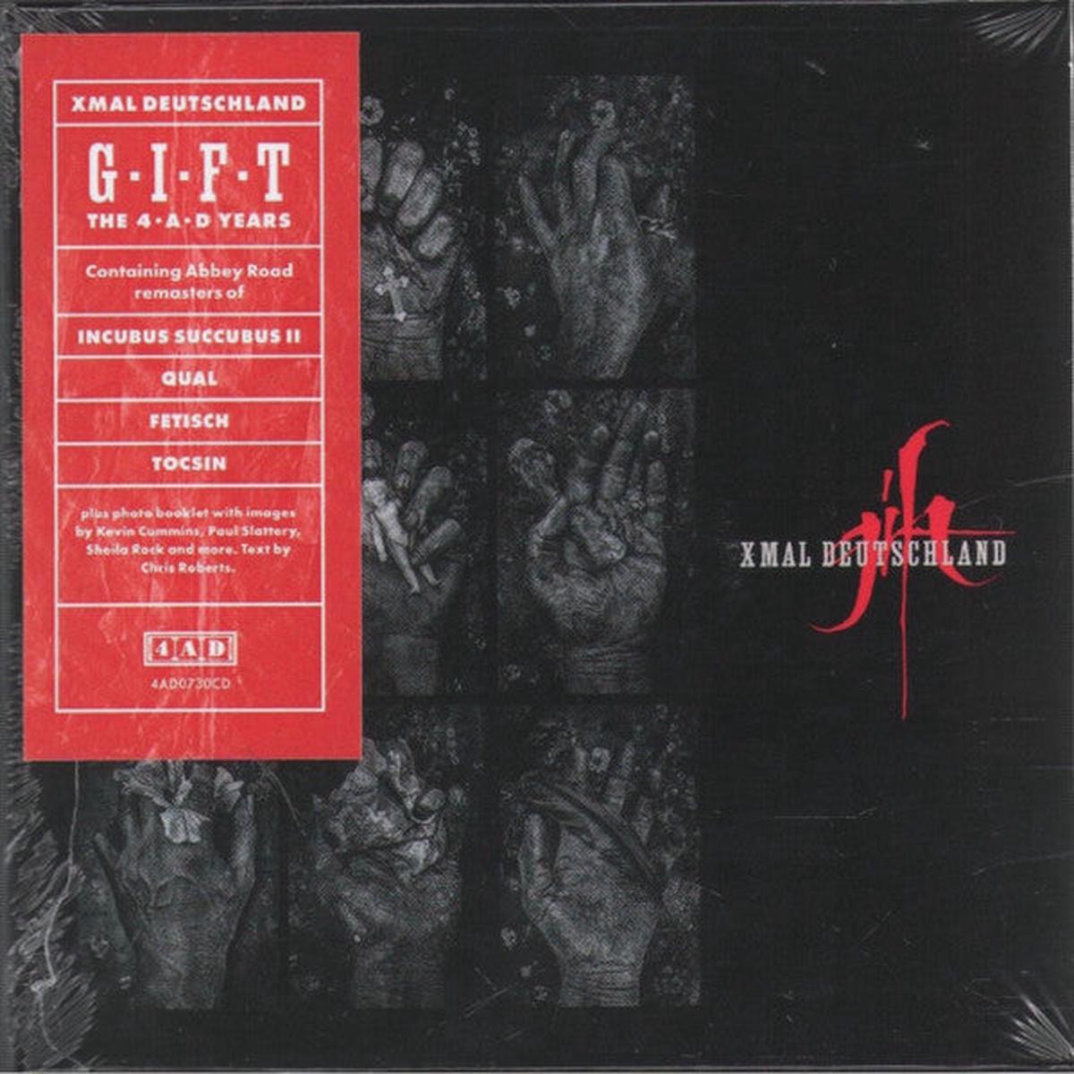 XMAL DEUTSCHLAND – GIFT : 4AD YEARS (2CD SET) – CD