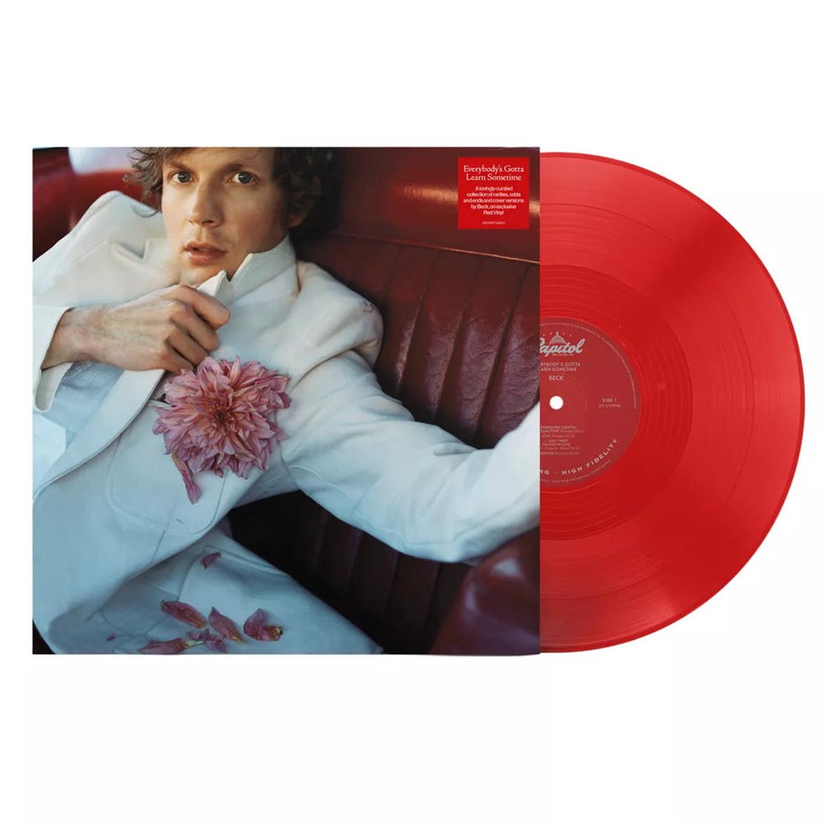 BECK – EVERYBODY’S GOTTA LEARN SOMETIME : RED – LP