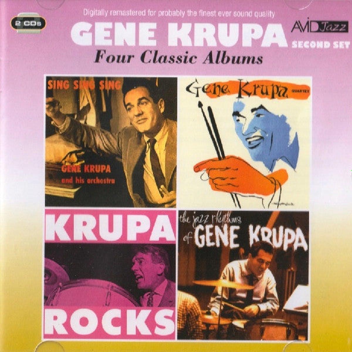 KRUPA, GENE – FOUR CLASSIC ALBUMS : 2CD SET – CD