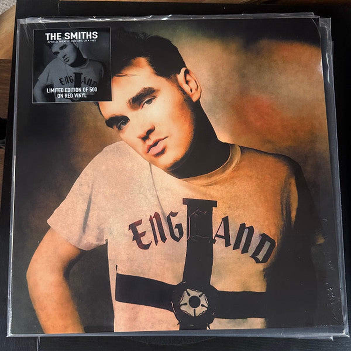 SMITHS – LIVE (1985) : RED VINYL – LP