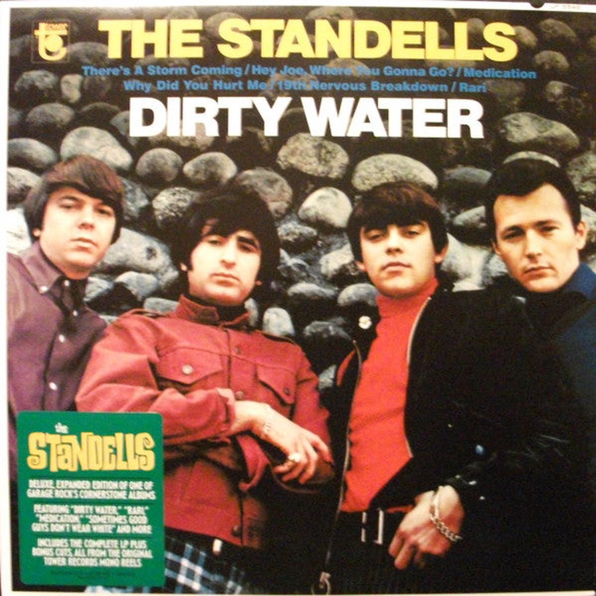 STANDELLS – DIRTY WATER : 180 GRAM VINYL – LP