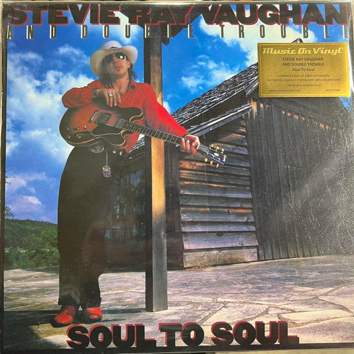 VAUGHAN, STEVIE RAY – SOUL TO SOUL : RED TRANSLUCENT 180-GRAM – LP