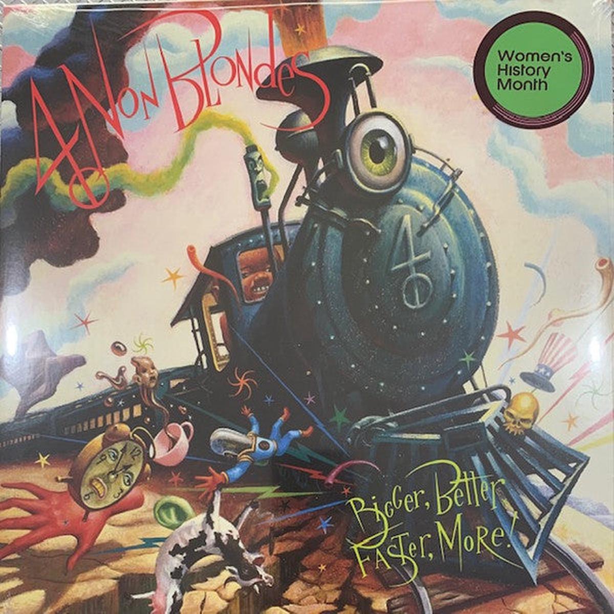 4 NON BLONDES – BIGGER BETTER FASTER MORE! : RED VINYL – LP