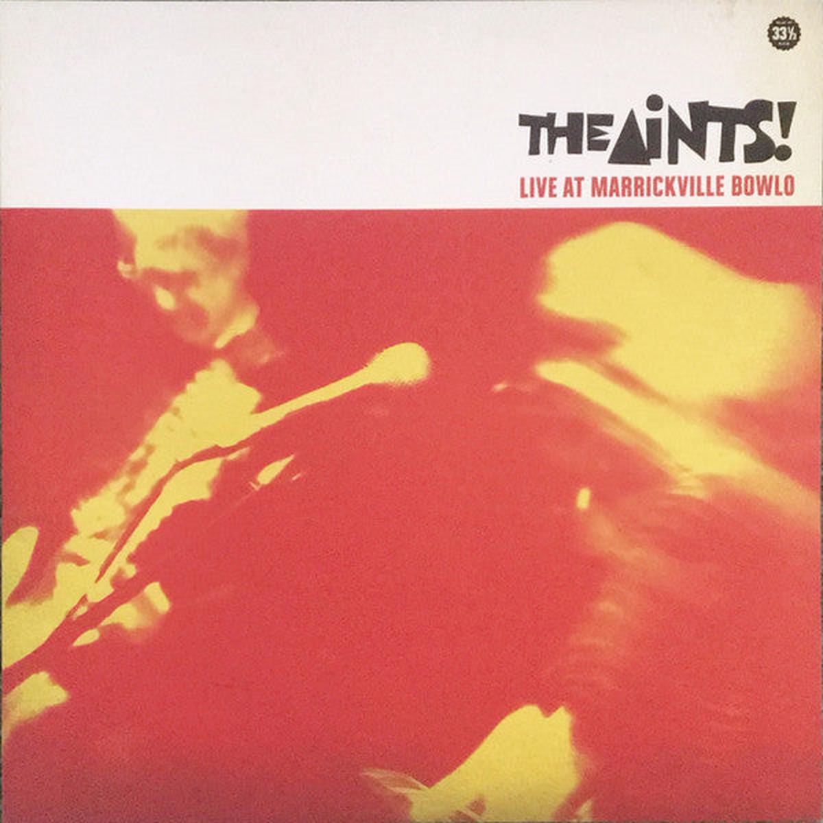 AINTS – LIVE AT MARRICKVILLE BOWLO : RED VINYL – LP