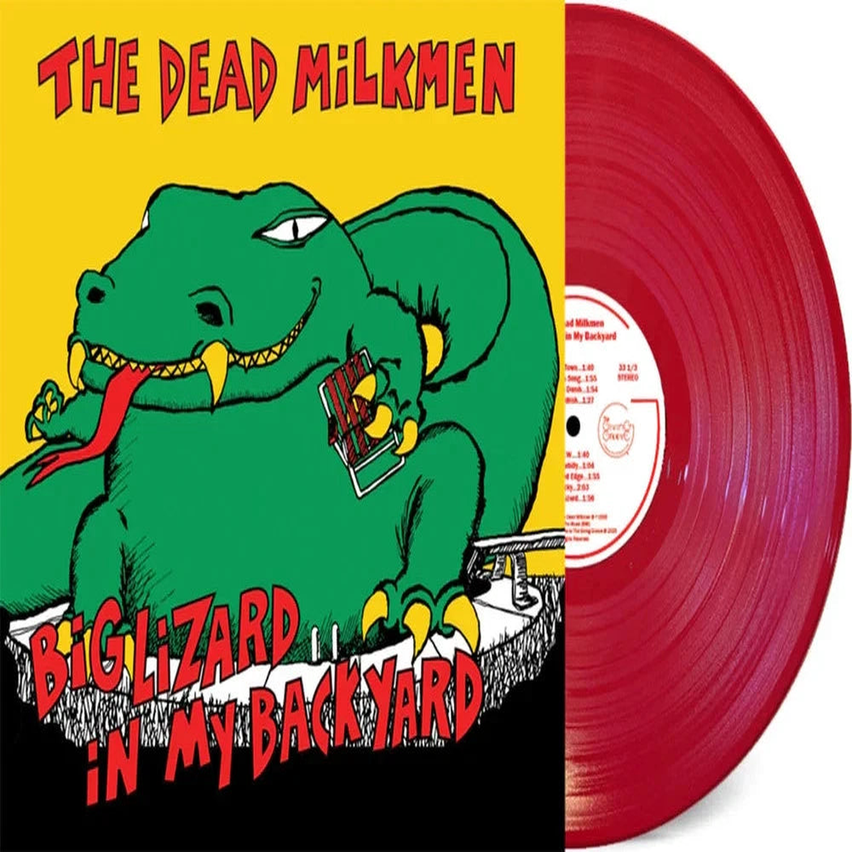 DEAD MILKMEN – BIG LIZARD IN MY BACKYARD: RED VINYL – LP