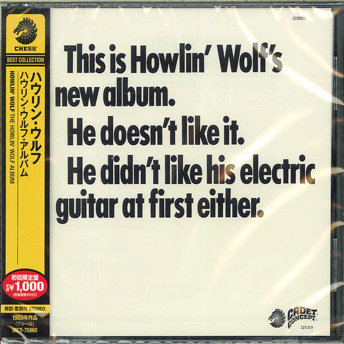 HOWLIN’ WOLF – HOWLIN’ WOLF ALBUM (1969) : JAPANESE – CD
