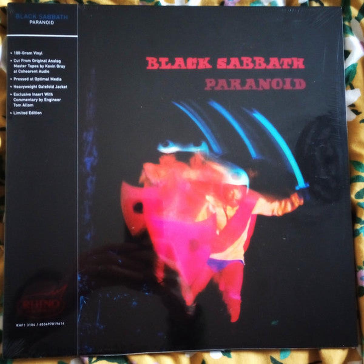 BLACK SABBATH – PARANOID: RHINO HIGH FIDELITY – LP