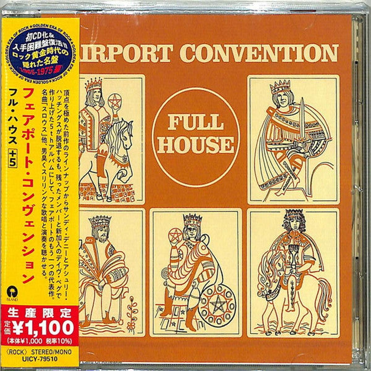 FAIRPORT CONVENTION – FULL HOUSE + 4 : JAPANESE EDITION – CD