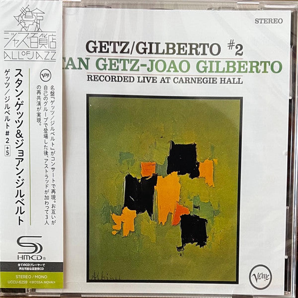 GETZ, STAN / JOAO GILBERTO – GETZ/GILBERTO #2 : JAPANESE EDITION – CD